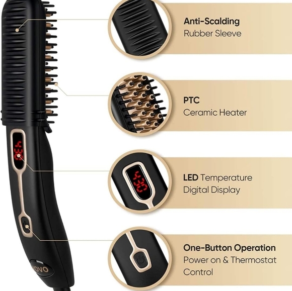 2N1 Professional beard comb - Picture 3 of 10